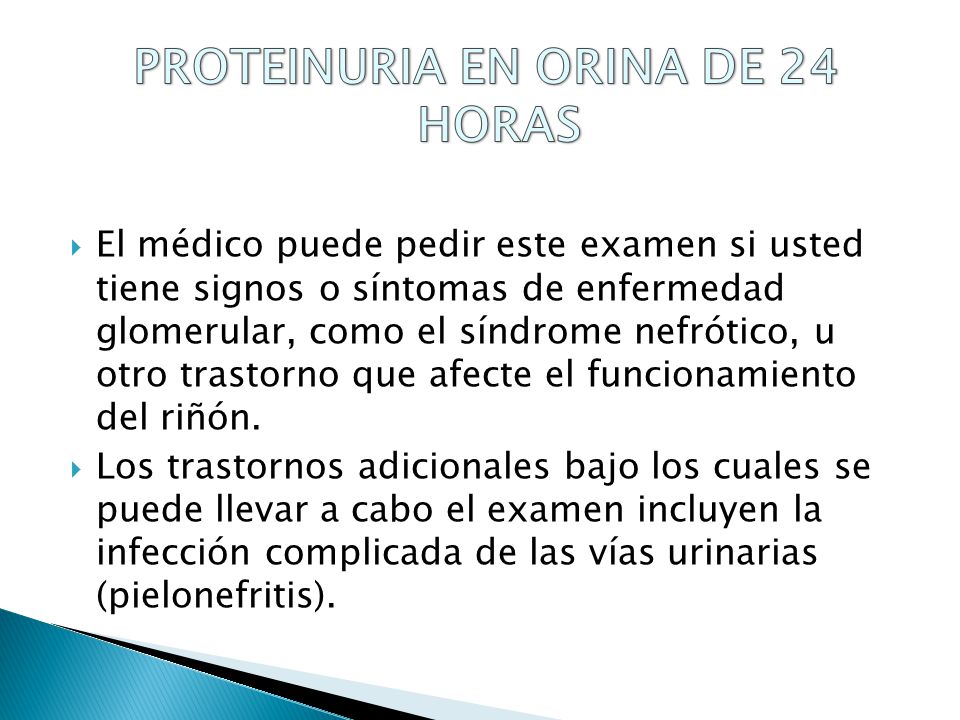 recomendaciones para orina de 24 horas